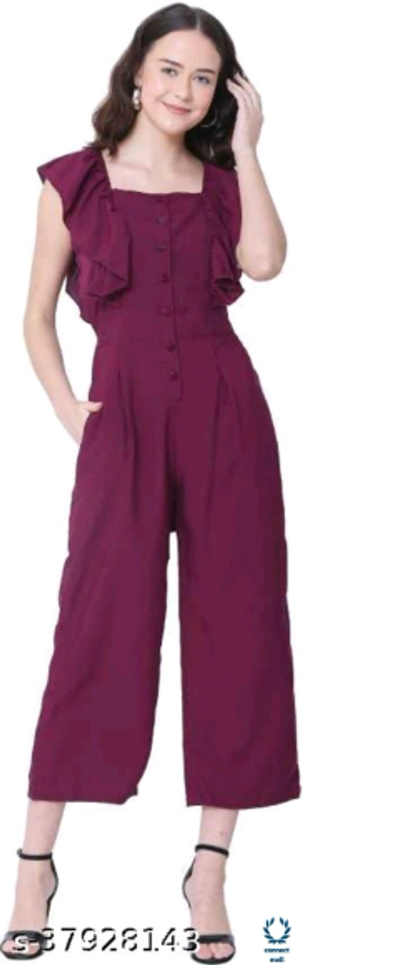 Classy Graceful Women Jumpsuits - L